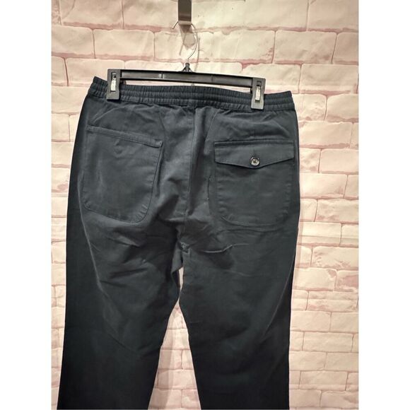 Oliver Spencer Eden drawstring trousers navy size medium - Picture 6 of 8